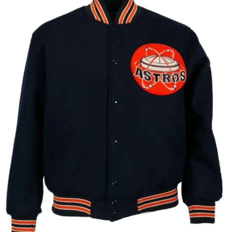 1965 Houston Astros Varsity Black Jacket