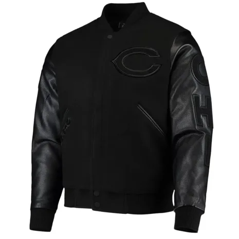 Black-Chicago-Bears-Logo-Varsity-Jacket.webp