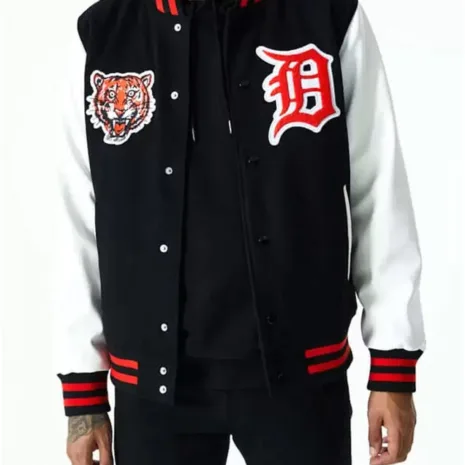 Detroit-Tigers-Letterman-White-and-Black-Jacket.webp
