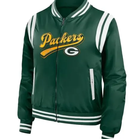 Green Bay Packers Bomber Full-Zip Jacket