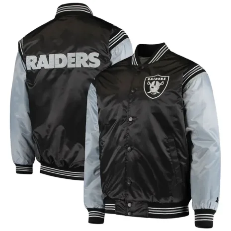 Las-Vegas-Raiders-Enforcer-Black-Grey-Satin-Jacket.webp