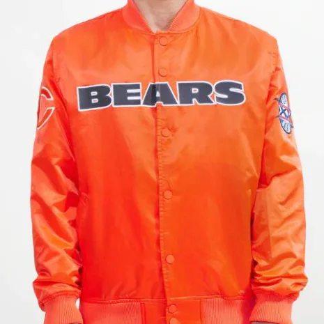 Mens-Pro-Standard-Chicago-Bears-Satin-Orange-Jacket.webp