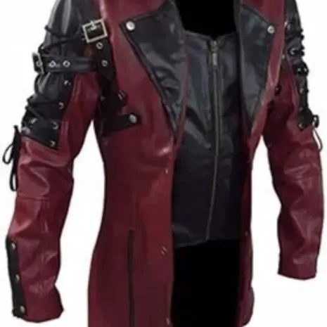 Mens-Steampunk-Gothic-Trench-Coat-Red-1.webp