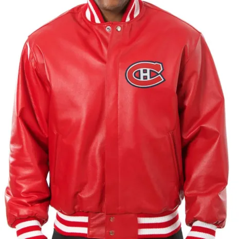 Montreal-Canadiens-Bomber-Red-Leather-Jacket.webp