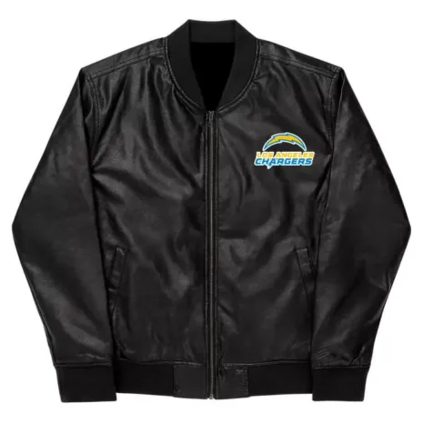 NFL-Los-Angeles-Chargers-Black-Leather-Varsity-Jacket.webp