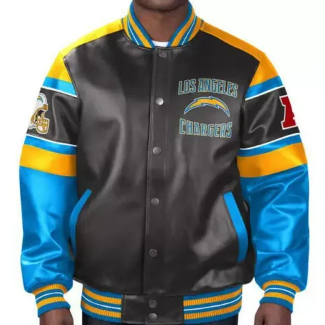 NFL-Los-Angeles-Chargers-Multicolor-Leather-Jacket.webp