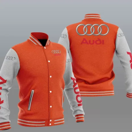 Orange-Grey-Audi-Car-Baseball-Varsity-Jacket.webp