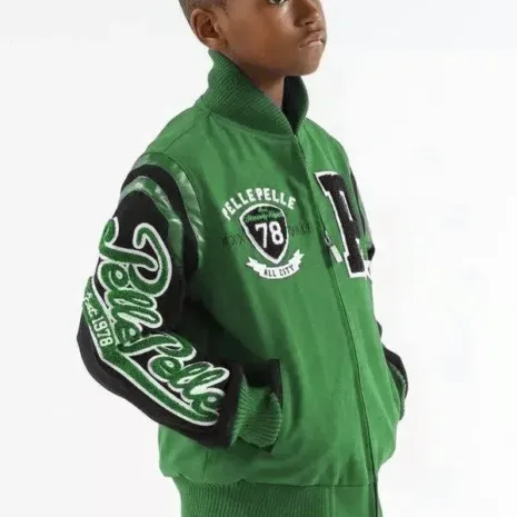 Pelle-Pelle-Kids-Varsity-Bomber-Green-Jacket-1.jpg