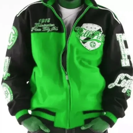 Pelle-Pelle-World-Green-and-Black-Varsity-Jacket.jpg