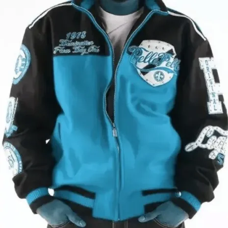 Pelle-Pelle-World-Turquoise-and-Black-Varsity-Jacket.jpg