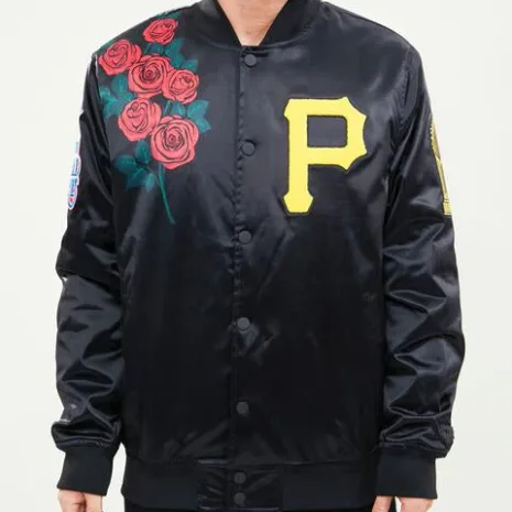 Pittsburgh-Pirates-Rose-Satin-Black-Jackets.webp
