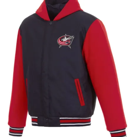 Red-and-Blue-Columbus-Blue-Jackets-Hooded-Wool-Jacket.webp