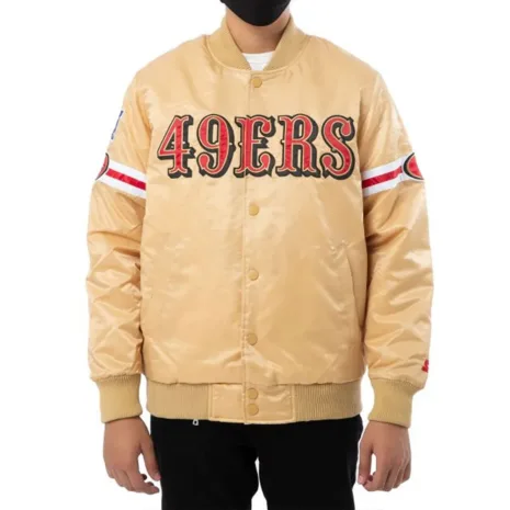 San-Francisco-49ers-Gold-Striped-Satin-Jacket.webp