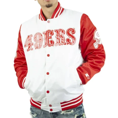 San-Francisco-49ers-White-and-Red-Satin-Jacket.webp