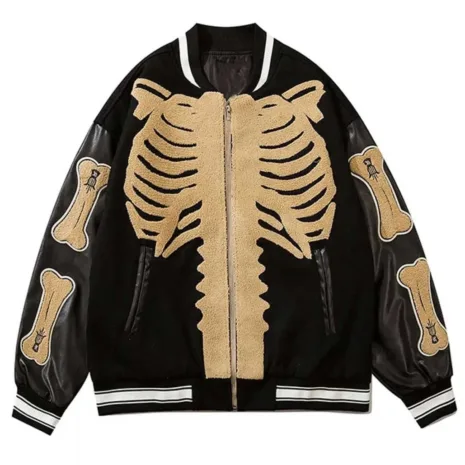 Skeleton-Furry-Bone-Patchwork-Black-Jacket.webp