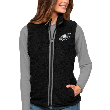 Womens-Philadelphia-Eagles-Black-Full-Zip-Vest.webp