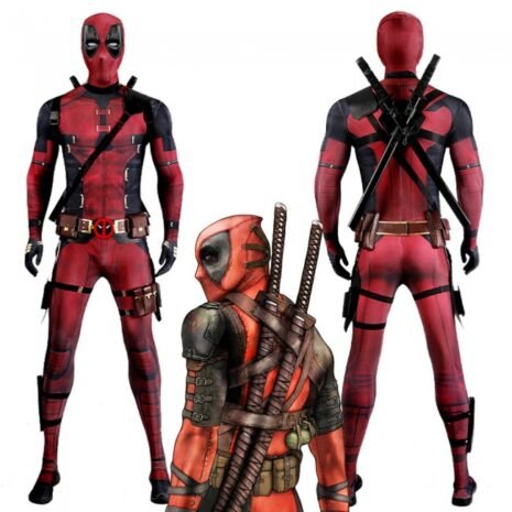 deadpool 3 halloween cosplay costume